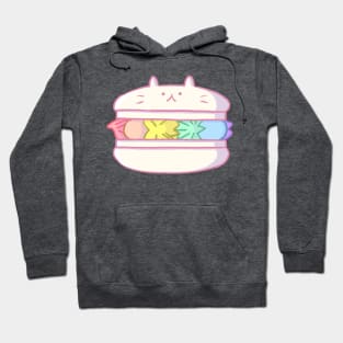 Macaroon kitty Hoodie